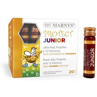 Marnys Königinnenhonig + Propolis + 12 Vitamine - Multivitamin für Kinder Marnys Königinnenhonig + Propolis + 12 Vitamine - Multivitamin für Kinder