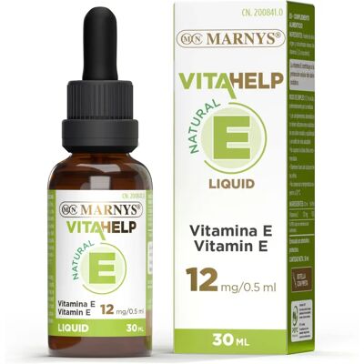 Marnys Vitamina E Líquida - Vegano, 30ml - Proteção Antioxidante Marnys Vitamina E Líquida - Vegano, 30ml - Proteção Antioxidante
