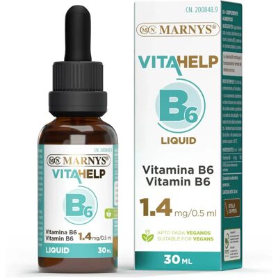 Marnys Vitamina B6 Líquida 30ml - Vitamina Marnys Vitamina B6 Líquida 30ml - Vitamina