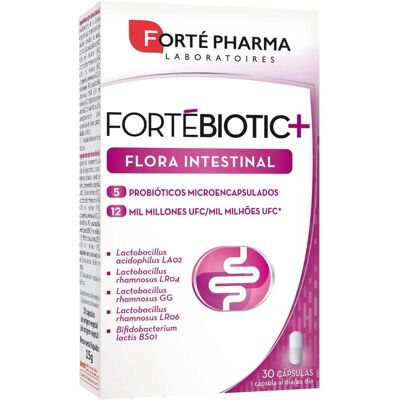 Forté Pharma Fortebiotic+ Intestinal Flora - Dietary Supplement Forté Pharma Fortebiotic+ Intestinal Flora - Dietary Supplement