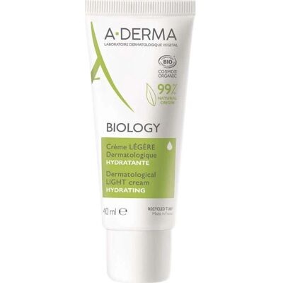 A-Derma Biology Crema Ligera - Crema Hidratante para Piel Sensible A-Derma Biology Crema Ligera - Crema Hidratante para Piel Sensible
