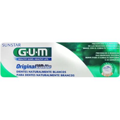 Pasta de dientes blanca GUM Original - Pasta de dientes Pasta de dientes blanca GUM Original - Pasta de dientes