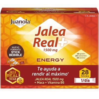 Juanola Jalea Real Energy 28U - Suplemento Alimenticio Juanola Jalea Real Energy 28U - Suplemento Alimenticio