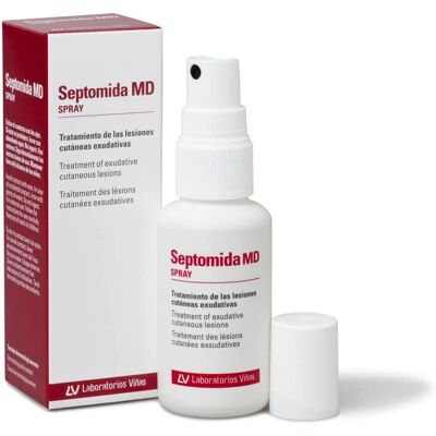 Spray Septomida MD - Tratamiento de lesiones cutáneas infectadas Spray Septomida MD - Tratamiento de lesiones cutáneas infectadas