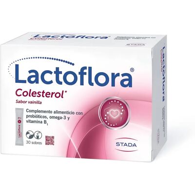 Lactoflora Colesterol Sabor Vainilla - 30 sobres Lactoflora Colesterol Sabor Vainilla - 30 sobres