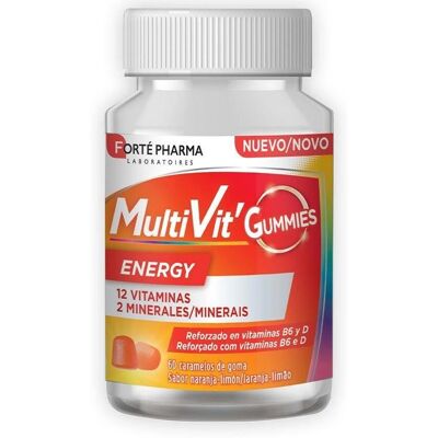 Forté Pharma Multivit Energy Gummies - Food Supplement Forté Pharma Multivit Energy Gummies - Food Supplement
