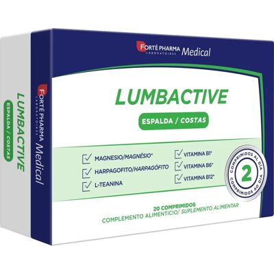 Forté Pharma Lumbactive - Pastillas para dolor de espalda Forté Pharma Lumbactive - Pastillas para dolor de espalda