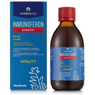 Cantabria Labs Inmunoferon Strath Vitality Jarabe - 250ml Cantabria Labs Inmunoferon Strath Vitality Jarabe - 250ml