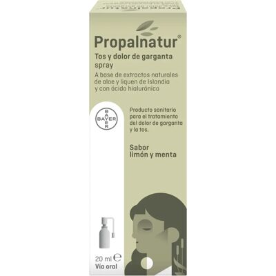 Propalnatur Natural Throat & Cough Spray - 20ml Propalnatur Natural Throat & Cough Spray - 20ml