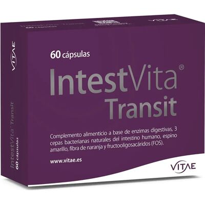 Vitae IntestVita Transit - Suplemento digestivo 60 cápsulas Vitae IntestVita Transit - Suplemento digestivo 60 cápsulas