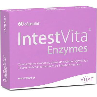 Vitae IntestVita Enzimas Digestivas - 60 Cápsulas Vitae IntestVita Enzimas Digestivas - 60 Cápsulas