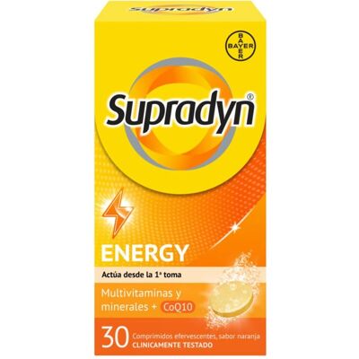 Supradyn Ativo 30 Comprimidos Efervescentes - Energia & Vitalidade Supradyn Ativo 30 Comprimidos Efervescentes - Energia & Vitalidade