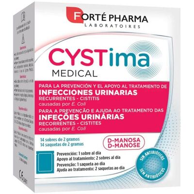 Forté Pharma Cystima - Urinary Infections - 14 Sachets Forté Pharma Cystima - Urinary Infections - 14 Sachets