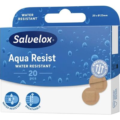 Salvelox Aqua Resist Round Plasters - First Aid Salvelox Aqua Resist Round Plasters - First Aid