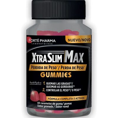 Forté Pharma XtraSlim Max Gummies - Weight Loss Dietary Supplement - 60 Gummies Forté Pharma XtraSlim Max Gummies - Weight Loss Dietary Supplement - 60 Gummies