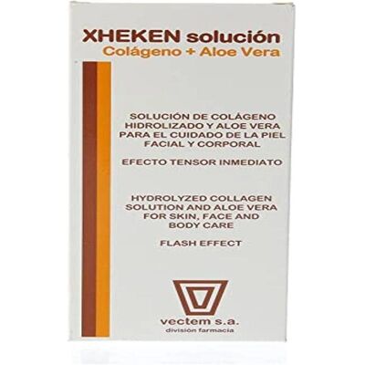 Xheken Solución de Aloe Vera y Colágeno - Cuidado de la piel 100ml Xheken Solución de Aloe Vera y Colágeno - Cuidado de la piel 100ml