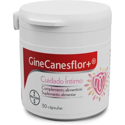 Bayer GineCanesflor + Soin Intime - Gélules - Publicité Bayer GineCanesflor + Soin Intime - Gélules - Publicité