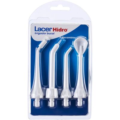 Lacer Hidro Advanced Mundduschen Ersatzkopf - 2 Einheiten Lacer Hidro Advanced Mundduschen Ersatzkopf - 2 Einheiten