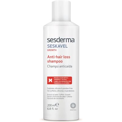 Sesderma SesKavel Crecimiento Champú Anticaída - 200ml Sesderma SesKavel Crecimiento Champú Anticaída - 200ml