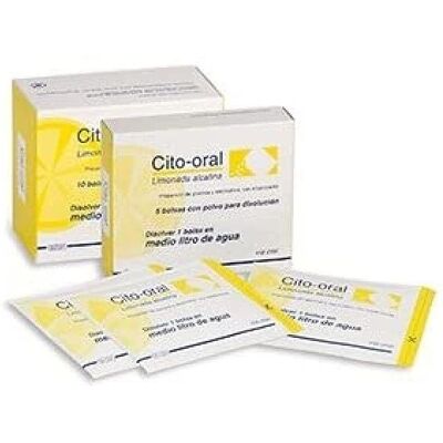 Cito-Oral Limonada Alcalina - 5 Sobres - Apoyo a la Hidratación Cito-Oral Limonada Alcalina - 5 Sobres - Apoyo a la Hidratación