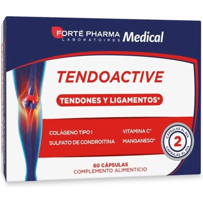 Bioibérica Tendoactive 60 Cápsulas - Apoyo articular Bioibérica Tendoactive 60 Cápsulas - Apoyo articular