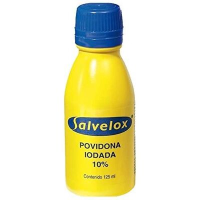 Salvelox Povidona Iodada 10% - Solución Antiséptica Salvelox Povidona Iodada 10% - Solución Antiséptica