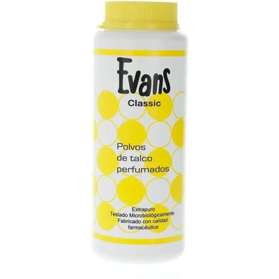 Evans Marca Modelo - Polvos de bebé - Suavizan y refuerzan la piel Evans Marca Modelo - Polvos de bebé - Suavizan y refuerzan la piel