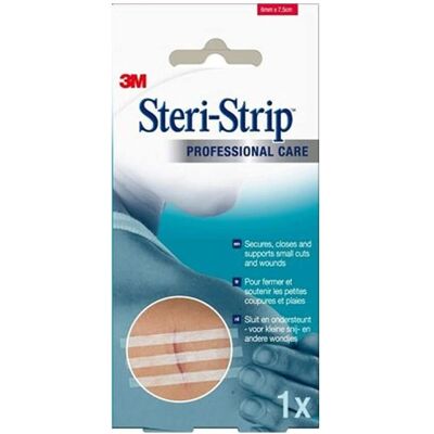 Tiras de Sutura Cutánea 75mm - Sutura de Piel 3M Tiras de Sutura Cutánea 75mm - Sutura de Piel 3M