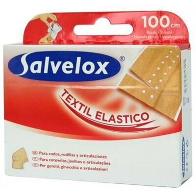 Salvelox Tiritas Textil Elástico - 12x10cm - Protección de Heridas Salvelox Tiritas Textil Elástico - 12x10cm - Protección de Heridas