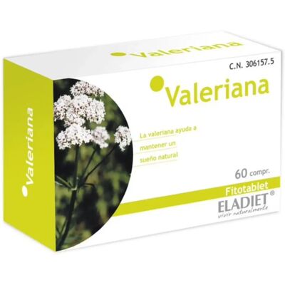ELADIET Valeriana Recubierta Fitotablet - Suplemento alimenticio ELADIET Valeriana Recubierta Fitotablet - Suplemento alimenticio