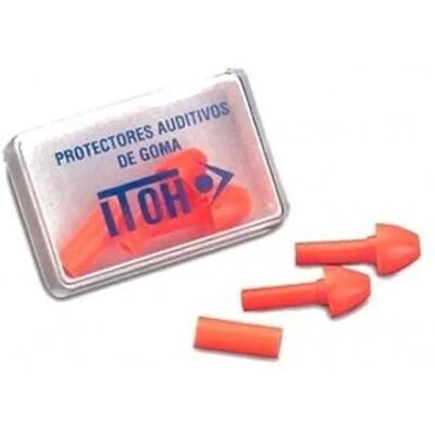 Corysan Itoh Tapones de Silicona Reutilizables - Protección auditiva contra ruido Corysan Itoh Tapones de Silicona Reutilizables - Protección auditiva contra ruido