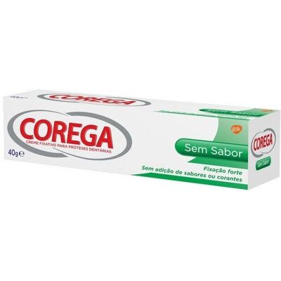 Corega Geschmacksfreie Fixiercreme - Zahnprothesen 40g Corega Geschmacksfreie Fixiercreme - Zahnprothesen 40g