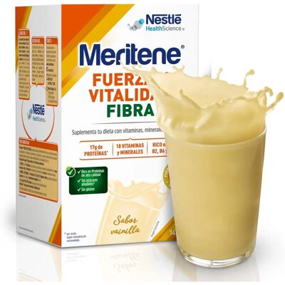 Shake Nutricional Senior Baunilha Meritene - Apoia Músculos & Vitalidade Shake Nutricional Senior Baunilha Meritene - Apoia Músculos & Vitalidade