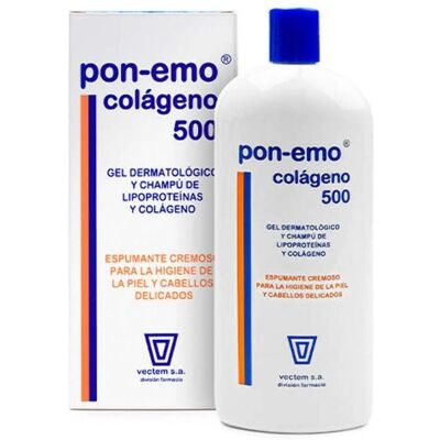 Vectem Pon-emo Kollagen Gel-Shampoo - Trockenes Haar - 500ml Vectem Pon-emo Kollagen Gel-Shampoo - Trockenes Haar - 500ml