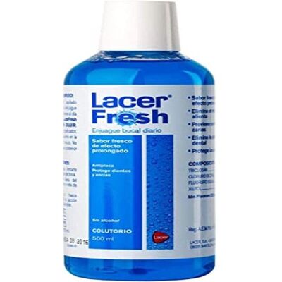 Enjuague Bucal Lacer Brand Fresco 500ml - Enjuague bucal Enjuague Bucal Lacer Brand Fresco 500ml - Enjuague bucal