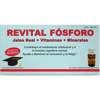 Pharma Otc Revital de Fósforo - Ampollas - 20 pcs Pharma Otc Revital de Fósforo - Ampollas - 20 pcs