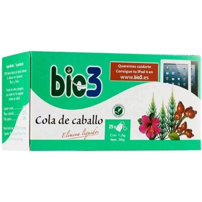 Bio3 Cola de Caballo Infusión - Favorece Eliminación Líquidos Bio3 Cola de Caballo Infusión - Favorece Eliminación Líquidos