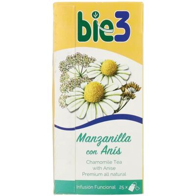 Bio3 Bie3 Manzanilla con Anís - Té de Hierbas Bio3 Bie3 Manzanilla con Anís - Té de Hierbas