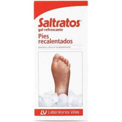 Gel rafraîchissant Saltratos de Laboratorios Viñas - 50ml - Publicité Gel rafraîchissant Saltratos de Laboratorios Viñas - 50ml - Publicité