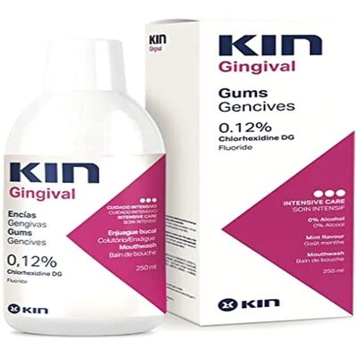 Kin Cariax Gingival Mundspülung - Empfindliches Zahnfleisch Kin Cariax Gingival Mundspülung - Empfindliches Zahnfleisch