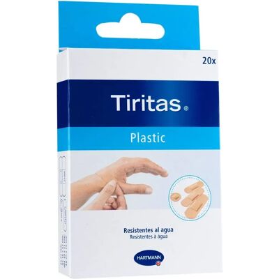 Hartmann Plastic Tiritas Waterproof First Aid Plasters - 20 Units Hartmann Plastic Tiritas Waterproof First Aid Plasters - 20 Units