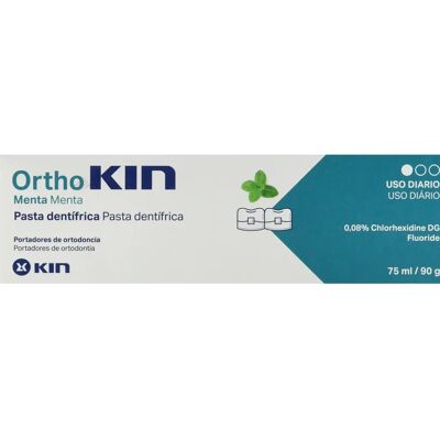 Kin Orthokin Mint Toothpaste - Orthodontic Dental Care 75ml Kin Orthokin Mint Toothpaste - Orthodontic Dental Care 75ml