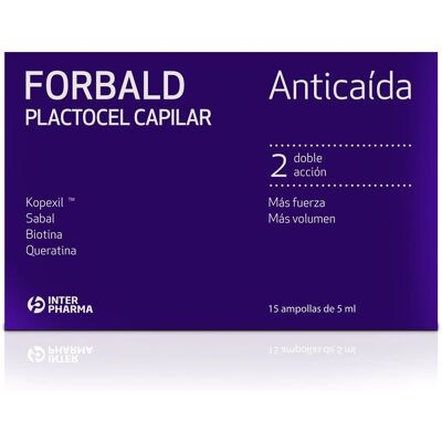 INTER PHARMA Interpharma plactocel capilar 15 blisters - Hair Treatment INTER PHARMA Interpharma plactocel capilar 15 blisters - Hair Treatment