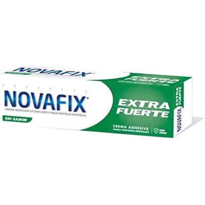 Novafix Sin Sabor 45g - Pegamento para Dentaduras Novafix Sin Sabor 45g - Pegamento para Dentaduras
