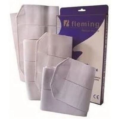 Fleming Cinturón de Soporte - 3 Bandas, Ajustable 110-130cm - Compresión y Soporte Fleming Cinturón de Soporte - 3 Bandas, Ajustable 110-130cm - Compresión y Soporte