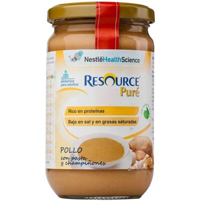 Puré de Pollo y Champiñones Meritene Nestlé - Apoyo Nutricional 300g Puré de Pollo y Champiñones Meritene Nestlé - Apoyo Nutricional 300g