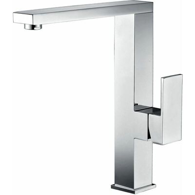 Grifo de Cocina Imex Mikonos Cromado - Base Cuadrada, Giro 360° Grifo de Cocina Imex Mikonos Cromado - Base Cuadrada, Giro 360°