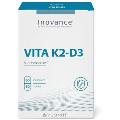 Inovance Vita K2+D3 60 Cápsulas - Salud Ósea y Cardiovascular Inovance Vita K2+D3 60 Cápsulas - Salud Ósea y Cardiovascular