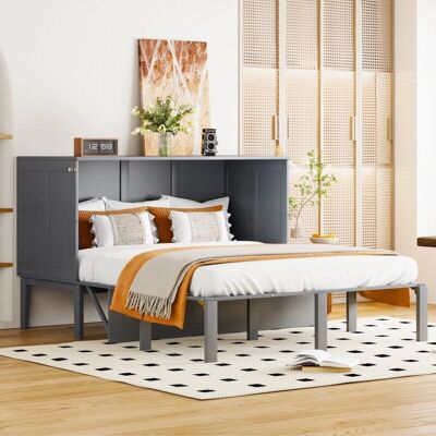 REDOM - Letto a scomparsa 140x200 - 140x200 - rete a doghe - cama abatible REDOM - Letto a scomparsa 140x200 - 140x200 - rete a doghe - cama abatible