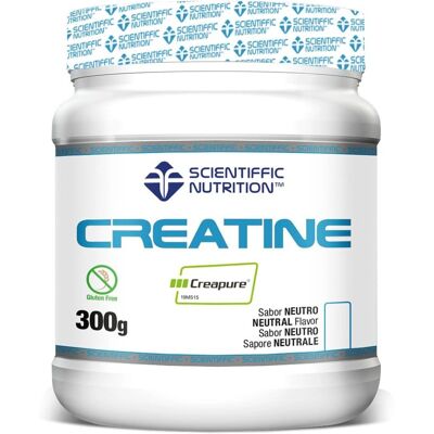 Scientiffic Nutrition - Creatine 100 % Creapure 300 G - Monohidrato Scientiffic Nutrition - Creatine 100 % Creapure 300 G - Monohidrato